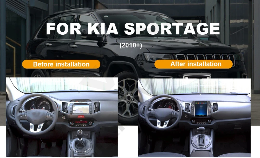 

Android Vertical Screen Car GPS Navigation For-KIA Sportage 2010-2015 multimedia stereo player