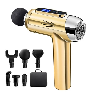 

POWCAN Massage gun relax Body massager exercise slimming Electric massager pain relief Fascial gun Massage relax