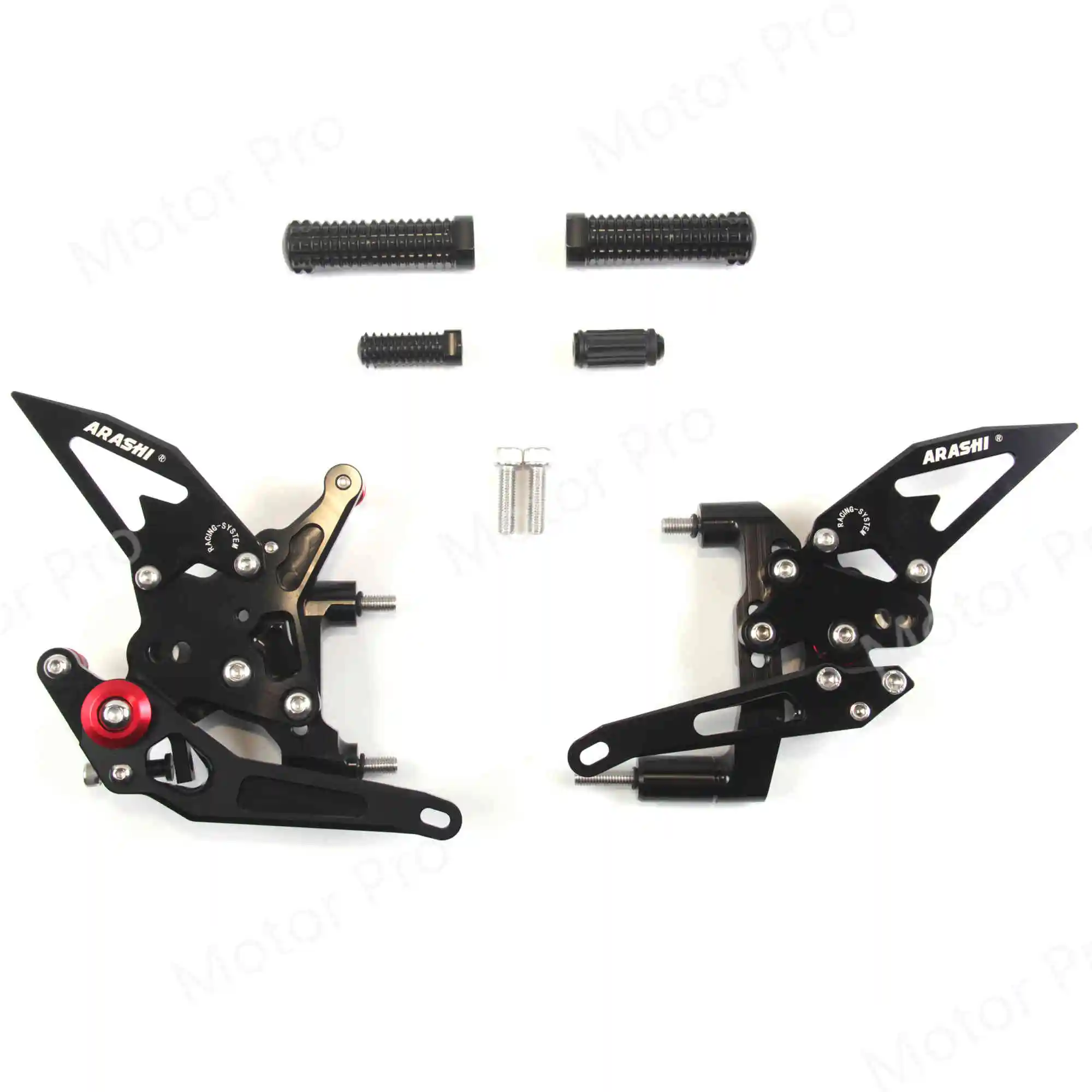 2.0 Black Регулируемые подножки для Ducati 899 Panigale валик для ног Rearset задняя педаль 1199 1199R 1199S Superleggera R S - Цвет: 2.0 Black