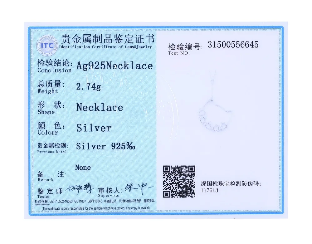 SILVERHOO, Настоящее серебро 925 пробы, прекрасный кот, изысканное женское ожерелье с кулоном, роскошное Стерлинговое Серебро, ювелирное изделие, подарок