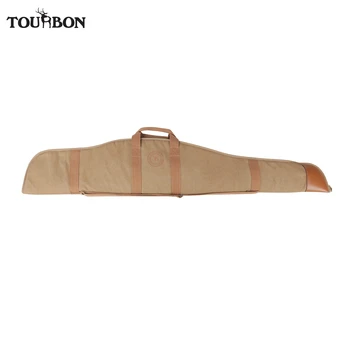 

Tourbon Hunting Optical Sight Scoped Rifle Case Shooting Slip Thick Padded Fleece Canvas Gun Protection Bag Gun Accessories