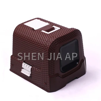 

1PC Rattan Fully Enclosed Cat Toilet Single-layer Drawer Cat Toilet Deodorant Litter Box Large Space Cat Potty Pet Cat Supplies