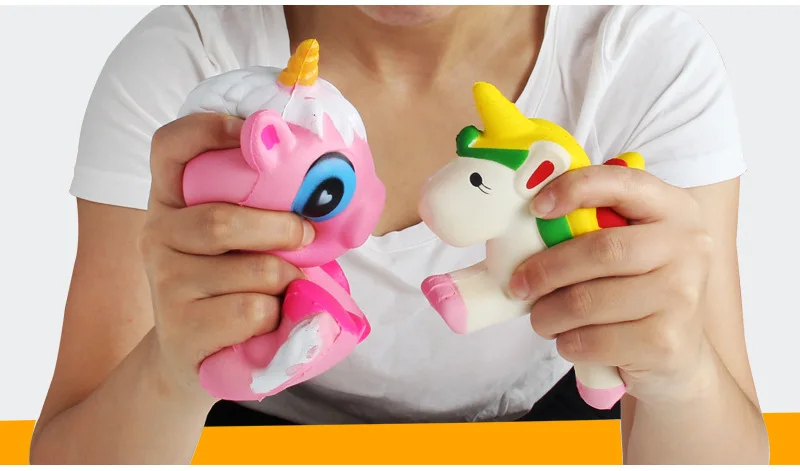 Мягкие игрушки мягкие безопасные экологически чистые Единорог Pegasus Pu детские развивающие игрушки Прямая с фабрики стиль