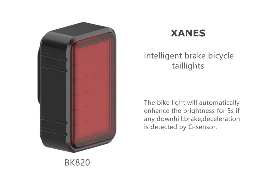 XANES STL10 тормозной велосипед задний фонарь электрический скутер мотоцикл E-Bike Велоспорт Кемпинг для факела светодиодный фонарь фонарик