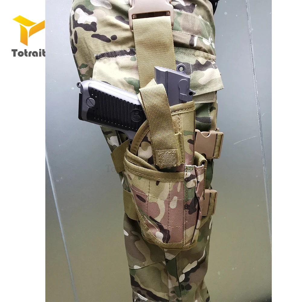TOtrait нейлоновая кобура для охоты Airsoft кобура для пистолета, кобура на бедро, чехол, регулируемый магический ремень, кобура для универсального пистолета