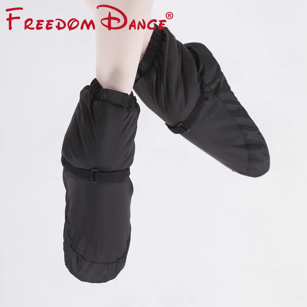 New Ballet Warm-ups For Women Ballet Pointe Dance Shoes Soft Dance Boots Protection Foot Warm Shoes Winter Fitness Boots