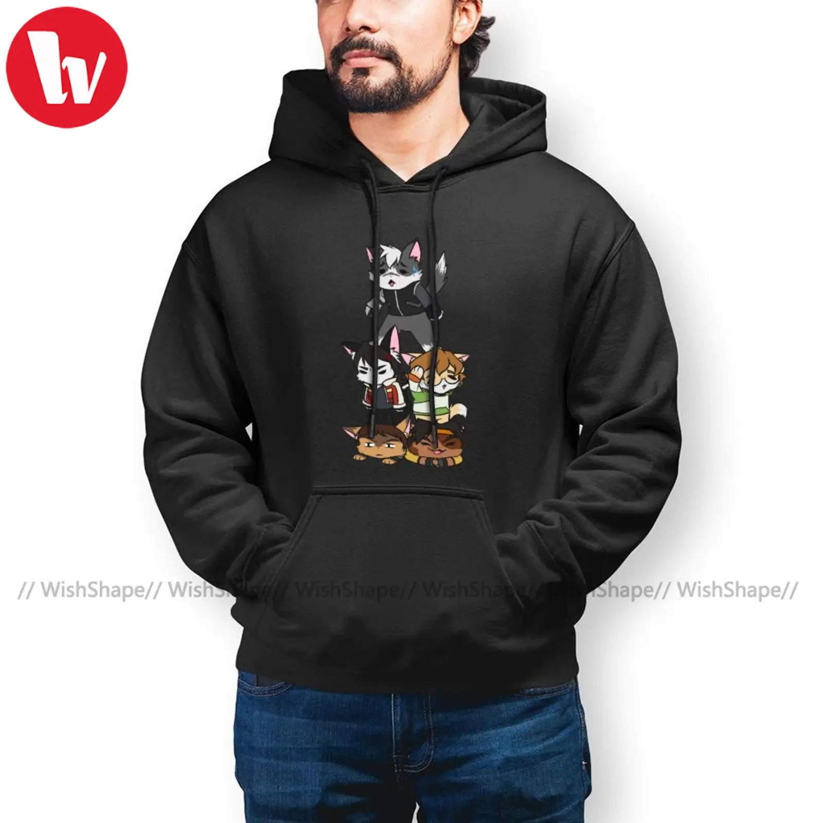 

Fashion Voltron Legendary Defender Hoodies Forming Voltron Are We Doing This Correctly Hoodie Loose Warm Hoodies