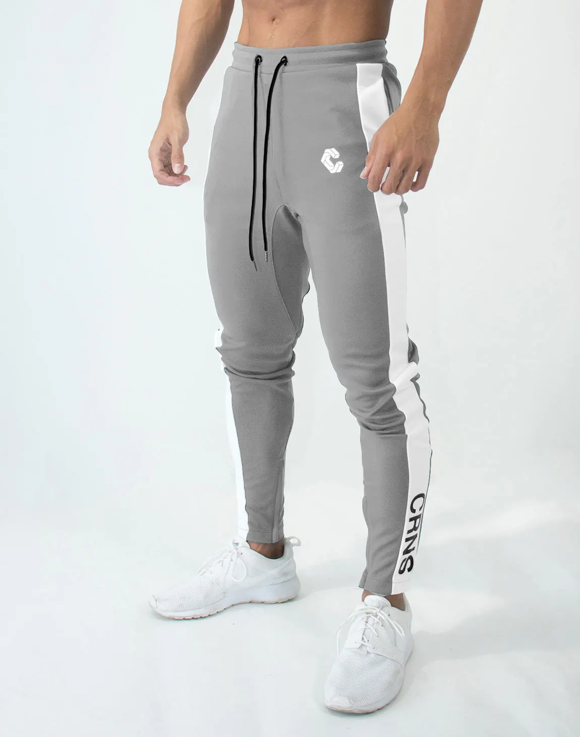 

2019 Muscle Kid Brother Fitness Spring And Autumn Sports Casual Running Exercise Pure Cotton pin tiao Foot Mouth Zipper Trousers