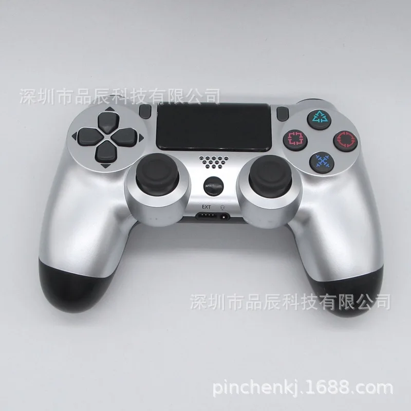 PS4 беспроводной джойстик PS4 беспроводная ручка PS4 Беспроводная вибрационная игровая ручка белый и синий черный и белый с рисунком