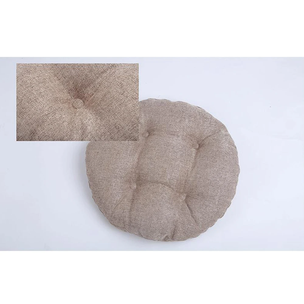 New Solid Nordic Round Cotton Cushion Dining Chair SEAT PADS Thick Garden Floor Cushion