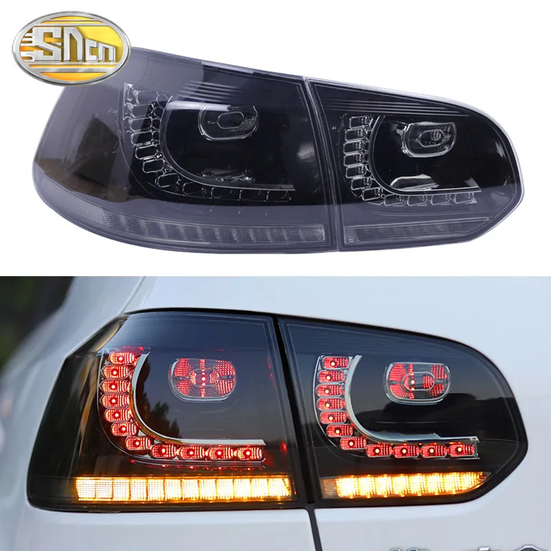  Rear Fog Lamp + Brake Light + Reverse + Dynamic Turn Signal Car LED Tail Light Taillight For Volksw - 33009042546