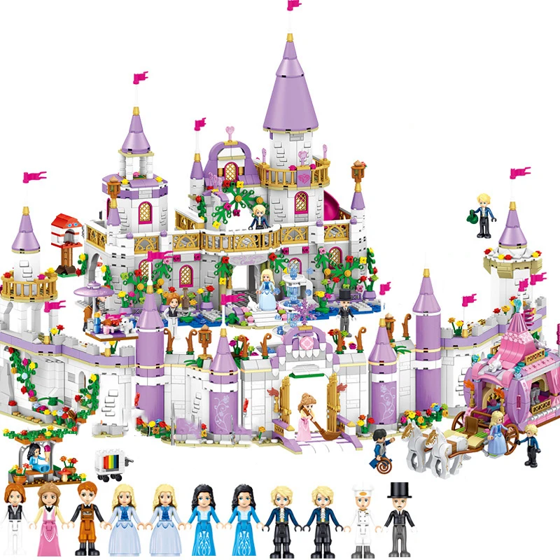 Mailackers Friends Принцесса замок The Dream Shadow City Windsor замки кирпичи 2812 шт строительные блоки игрушки Совместимые наборы