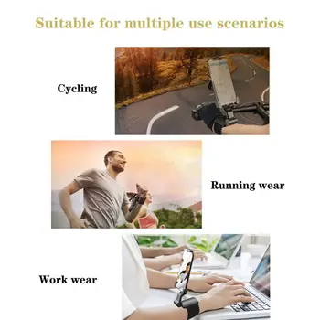 

360-Degree Cycling Mobile Holder Camping Arm Phone Holder Can Rotate And Prevent Falling Off Phone Holder