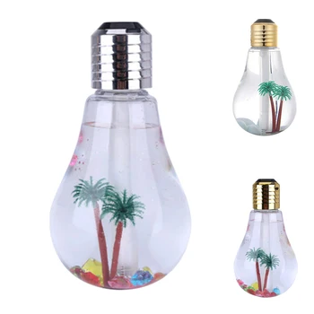 

Colorful Light Bulb Humidifier Air Ultrasonic USB 400ML Mist Maker