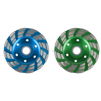 

4 Inch Horizontal Wave Diamond Segment Grinding Wheel Disc Concrete Cutting Tool Mr11 20 Dropship