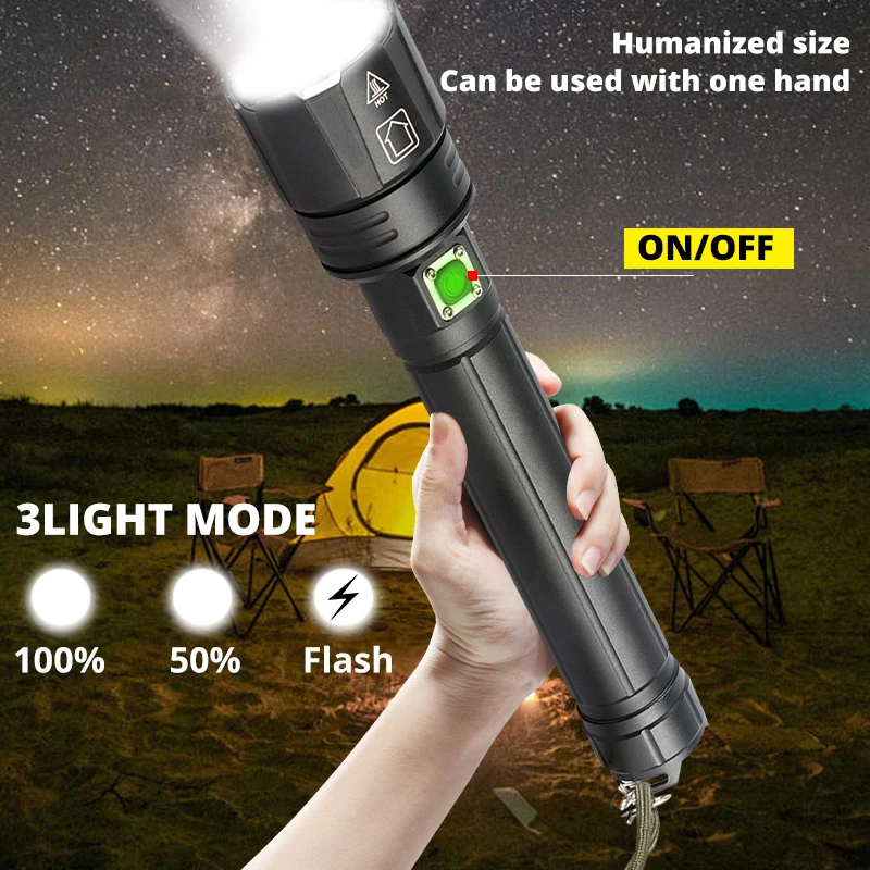 TR Life XHP 90.2 Ultra krachtige LED Zaklamp oplaadbaar waterdicht aliexpress