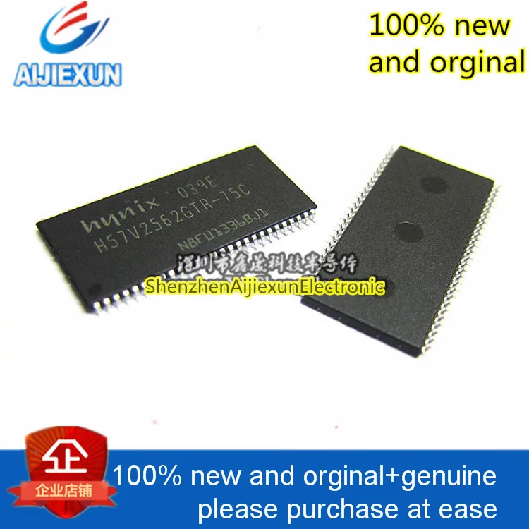 

5pcs 100% new and orginal H57V2562GTR-75C 256Mb Synchronous DRAM based on 4M x 4Bank x16 I/O TSOP-54 large stock