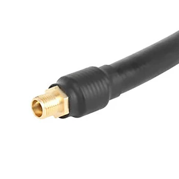

100cm Pump Hose 31.5Inch Tyre Inflator Pump Hose Rubber Bike 1 Meter Black