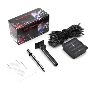 

200 LED Solar Lamps 2 Modes 22m Solar String Light Garlands Lights Holiday Fairy Lights Christmas Lights Waterproof Sunproof