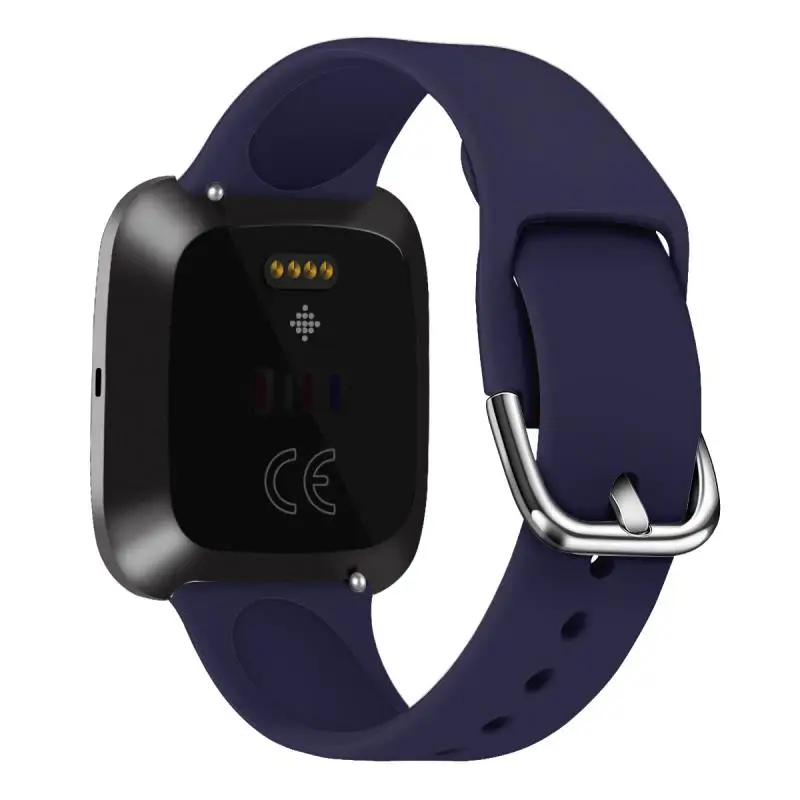 2 Силиконовый Браслет для Fitbit versa 2, сменный ремешок на запястье, умные спортивные часы, браслет, аксессуары для versa, большая модель - Цвет: 2