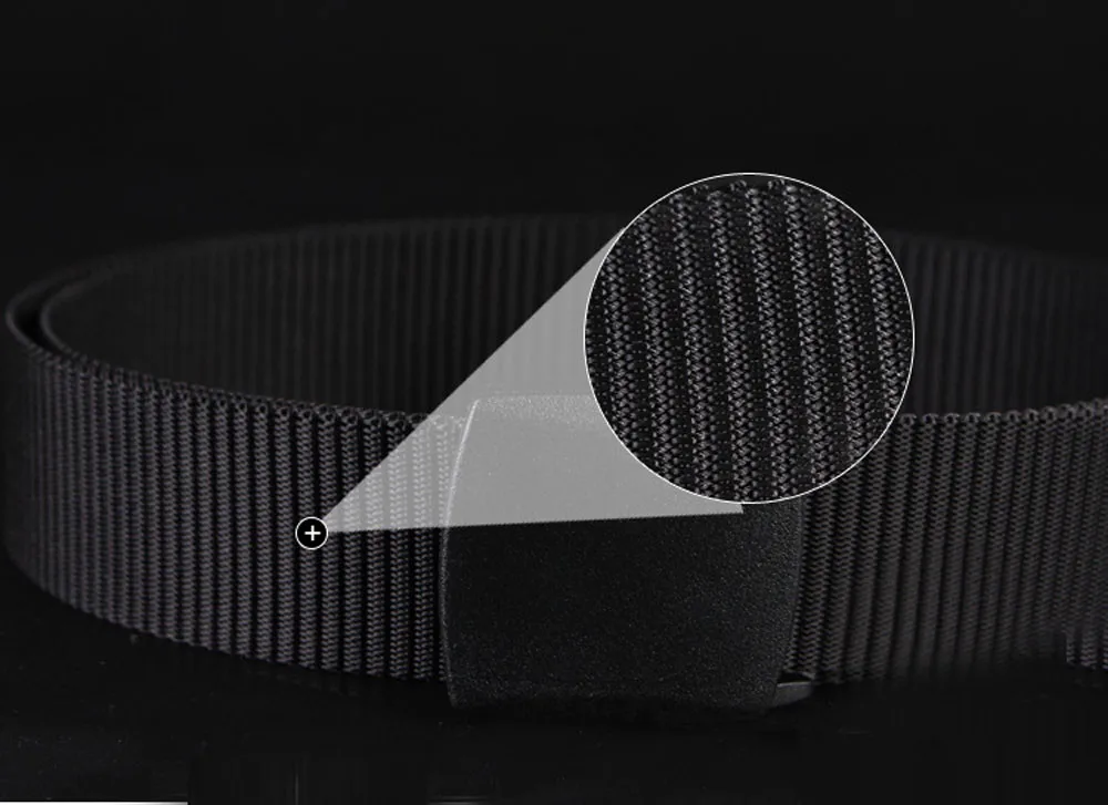 Wild-men-Canvas-Belt-Гипоаллергенный-металл бесплатно пластик Автоматическая пряжка Танк шаблон Одноцветный холщовый поясная цепочка Femme