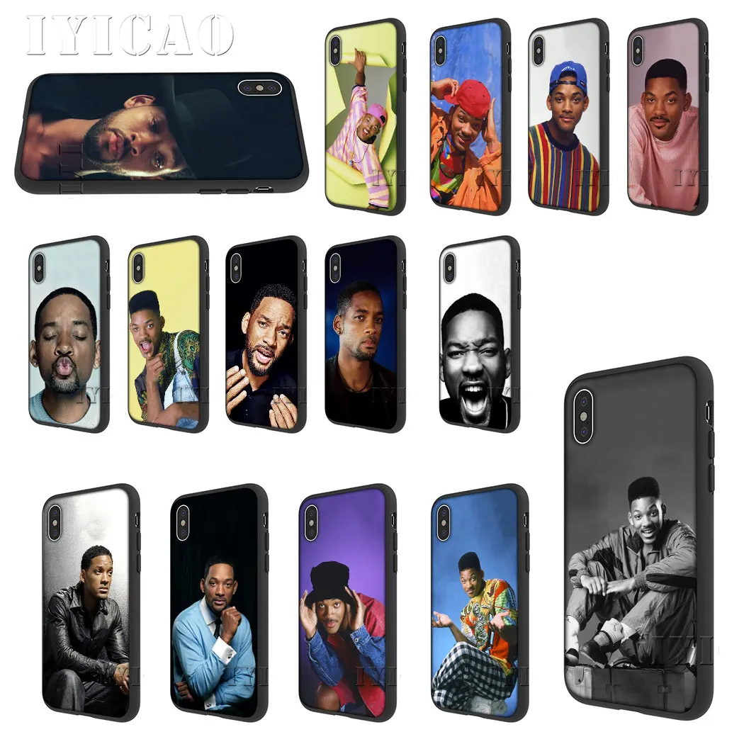 IYICAO Will Smith Мягкий силиконовый чехол для iPhone 5 5S SE 10 X XS XR Max 6 6s 7 8 Plus 11 pro max | Мобильные