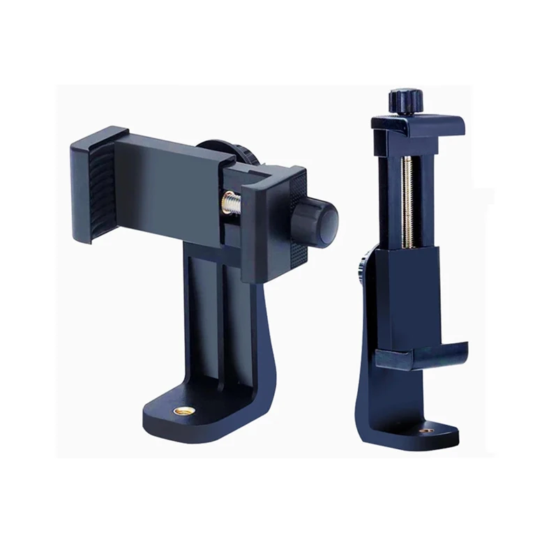 360 Degrees Rotation Tripod Stand Tripod Mount Adapter Cell Phone Clipper Holder Vertical for iPhone Samsung Accessories phone tripod mini tripod flexible phone tripod metal mini tripod stand phone tripod mount extendable tripod metal tripod phone clip bracket mini ball head tripod mount tripod screw mount adapter