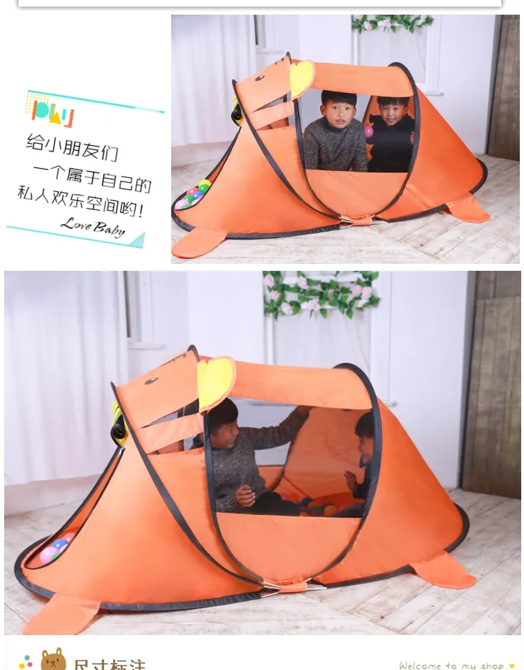 KID'S Tent Indoor Outdoor Christmas Big House Princess Baby Wave Oceans Ball Pool CHILDREN'S Toy Play House