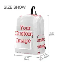 ALAZA New Winter Outdoor Leisure Backpack School Bags Men Backpack Student School Book Shoulder Bags Customs 2