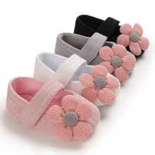 Baby shoes boys girls flower casual soft crib shoes anti-slip infant schoenen toddler moccasins scarpe bambina first walkers new