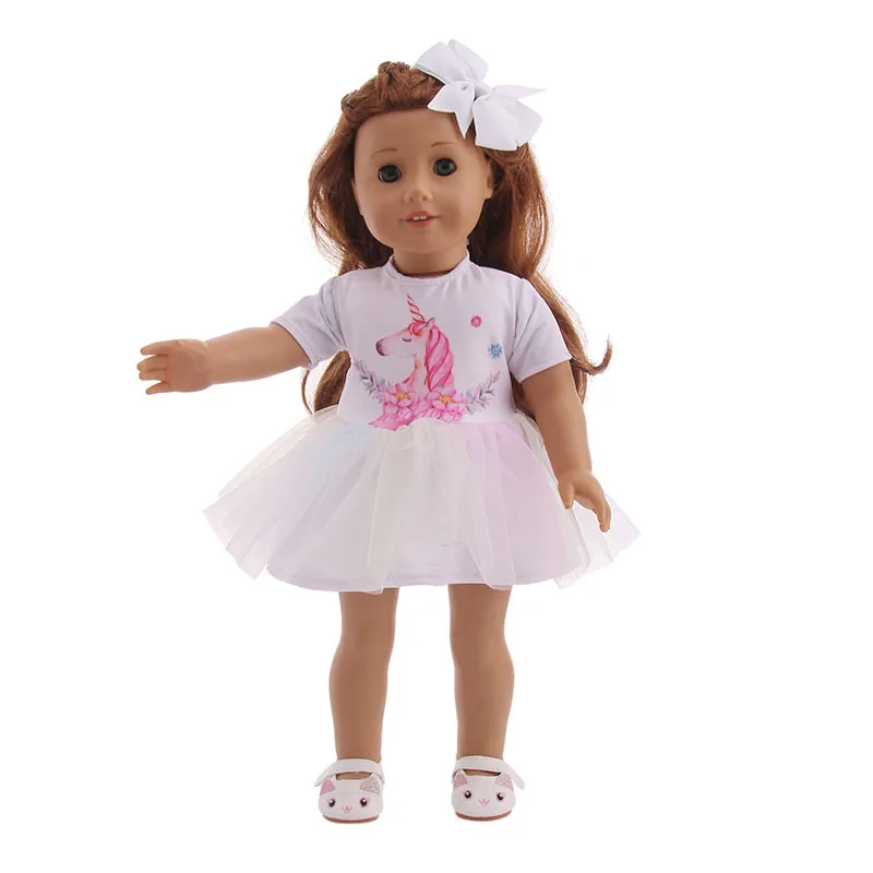 Doll clothes 3 pcs / set of headscarf+ vest+ pants, for 18-inch American 43 cm born doll Christmas, girls toys, birthdaygifts - Цвет: n1726