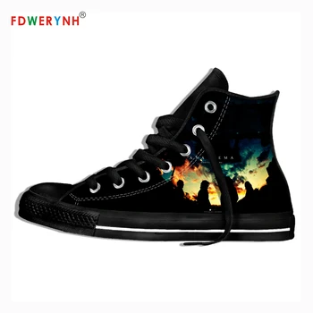 

Men Casual Sneakers Shoes Anathema Band Most Influential Metal Bands Of All Time Customize Pattern Color Leisure Flats Shoe
