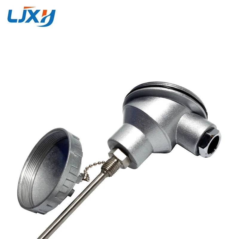 

LJHX (Custom-made Accept) Platinum Thermal Resistance Pt100 Integrated Temperature Transmitter Sensor 4-20ma 24VDC