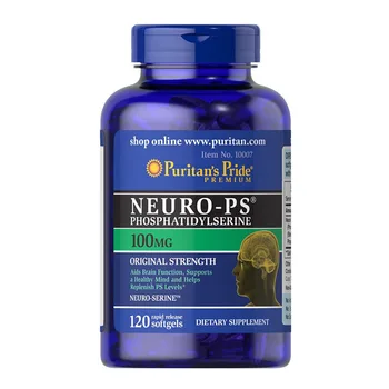 

Free Shipping Neuro-PS phosphatidylserine 100 mg 120 pcs