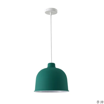 

Post Modern LED Pendant Lights Nordic Color Macarons Creative Living Room Pendant Lamp Aluminum Lighting Industrial Luminaires