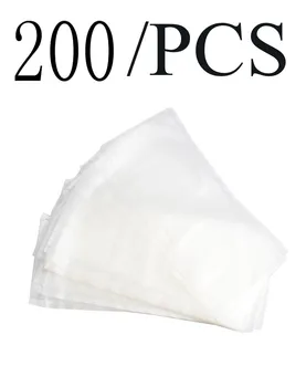 

200Pcs Multiple Sizes PVA Bags Carp Fishing Tackle Water Dissolving PVA Bags for Carp Coarse Boilie Bait Bag for Bait Throwing