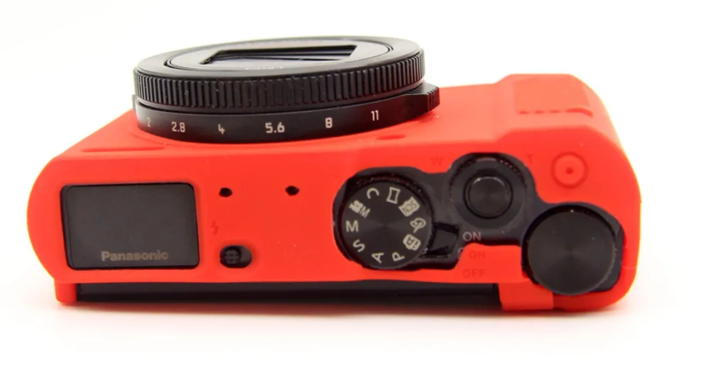 Цветной Резиновый чехол FOTOFLY для Panasonic Lumix LX10, защитный чехол для камеры, мягкий силиконовый чехол s, чехол для батареи