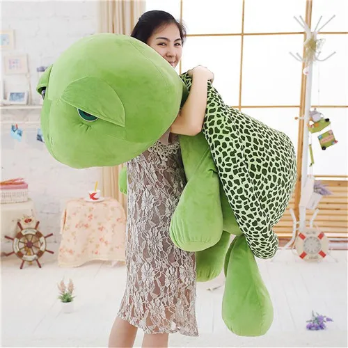 Fancytrader 59'' Lovely Giant Stuffed Tortoise Soft Big Animal Turtle Toy Birthday Gift for Kids Lover JUMBO Plush Toy 150cm  (7)