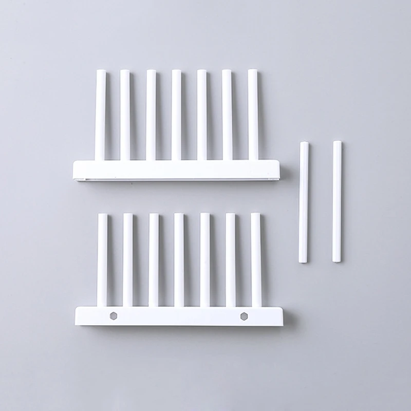 Kitchen Dishes Plate Storage Holder Pot Cover Kitchen Storage Stand Drain Rack PAK55