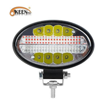 

OKEEN Car 144W LED Light Bar Spot Flood Beams For 4X4 Offroad Trucks Motorcycle Fog Lamp 12V 24V Driving Work External Lights