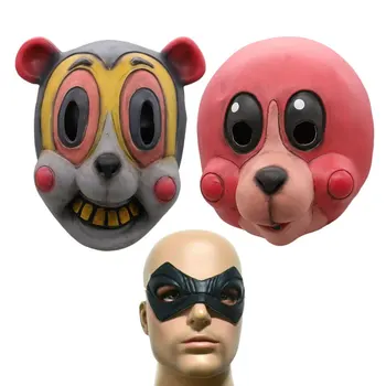 

The Umbrella Academy Mask Party Decoration Props Latex Head Mask Funny Eye Masks Novelty Animal Halloween Cosplay Mask