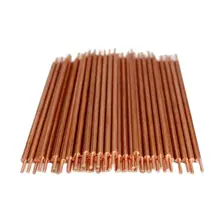Baguettes de soudage par points, 3x100mm, diamètre du Point 1.4mm/1.8mm, aiguilles en cuivre et alumine, électrodes pour soudeur par points