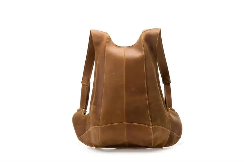 Luufan Crazy Horse кожаный Противоугонный Рюкзак Уникальный дизайн женский рюкзак уличная школьная сумка модные кожаные рюкзаки