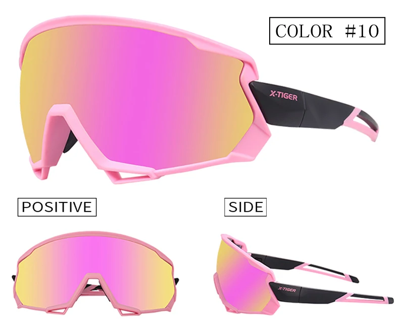 X-TIGER Pro Wind Cycling Glasses Polarized Sports Road Bicycle Glasses MTB Bike Sunglasses Goggles Mountain Bike Cycling Eyewear