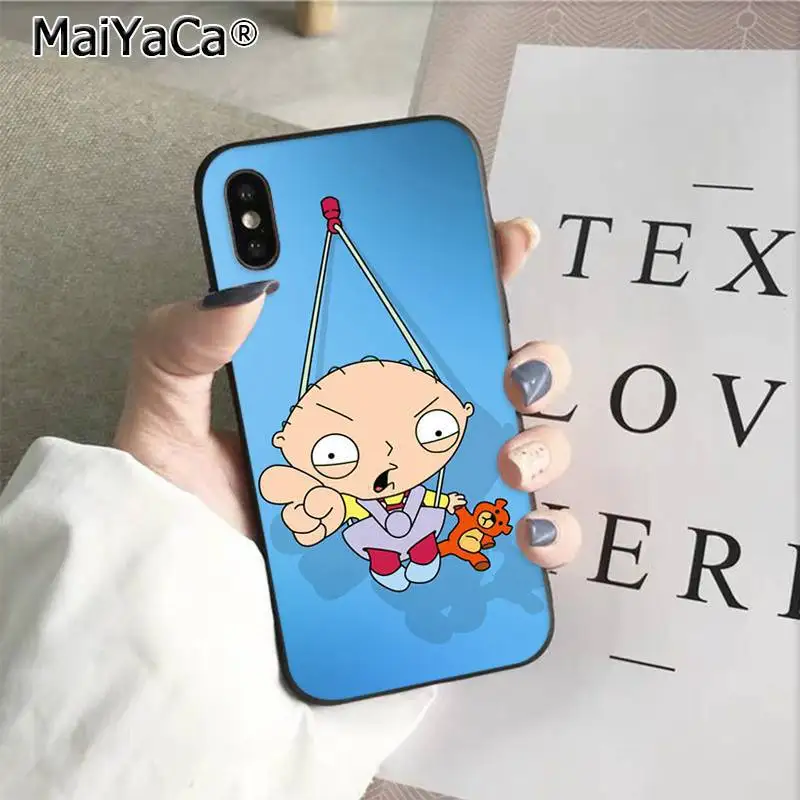 Роскошный чехол для телефона MaiYaCa FAMILY GUY с рисунком для Apple iphone 11 pro 8 7 66S Plus X XS MAX 5s SE XR, чехлы для мобильных телефонов - Цвет: A15