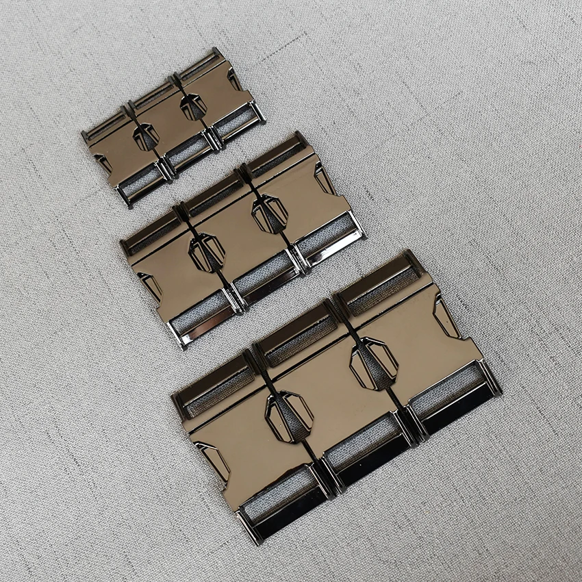 

20 Pcs/Pack 15mm 20mm 25mm Webbing Metal Side Release Buckle Strap Belt Clasp For Pet Dog Collar Necklace Bracelet Paracord