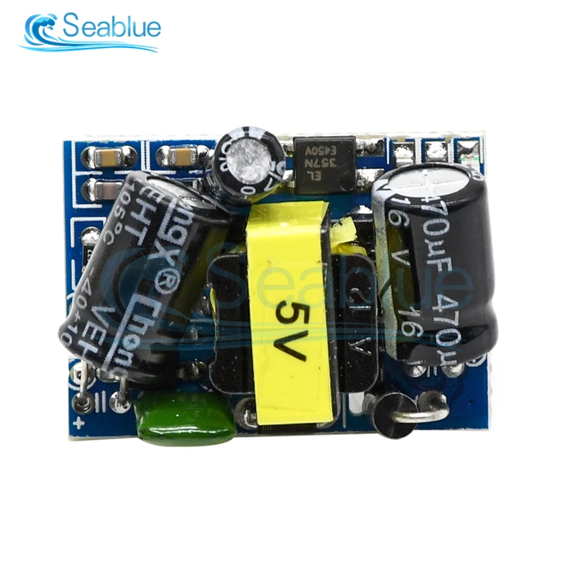 AC-DC 정밀 벅 컨버터, 스텝 다운 변압기, 절연 스위치, 전원 공급 장치 모듈, AC 220V-5V DC, 5V, 700mA, 3.5W, 5 개