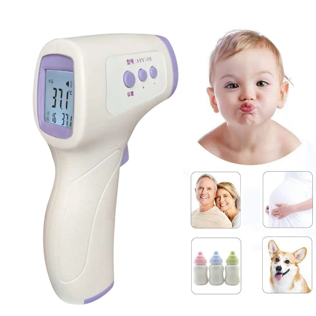 

Baby Thermometer Infrared Measure The Object Temperature Digital LCD Non contact Adult Body Medical Equipment Accurate 2020