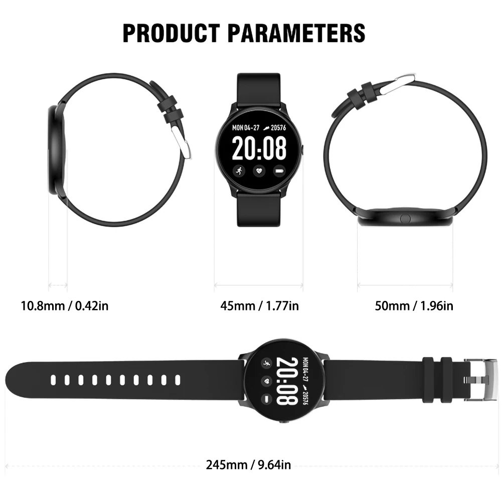 Kospet Magic Smart Watch men Bracelet BT4.0 Fitness Heart Rate Blood Pressure Oxygen Sleep Monitor Sport Waterproof watch