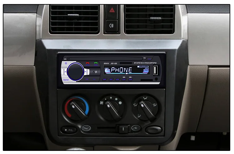 Автомобильный MP3 Bluetooth hands-free вызов Автомобильный MP3-плеер u диск карта радио XC-36